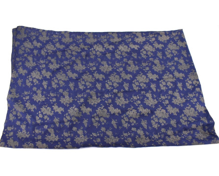 Šátek s potiskem - tmavě modrá