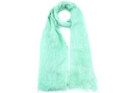 Dámský šátek Made in Italy - světle zelená
