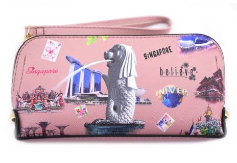 Moderní peněženka  s potiskem