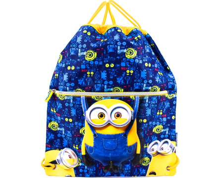 Vak na přezůvky Minions - tmavě modrá