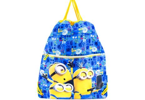 Vak na přezůvky  Minions -  modrá