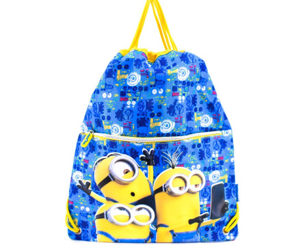 Vak na přezůvky Minions - modrá