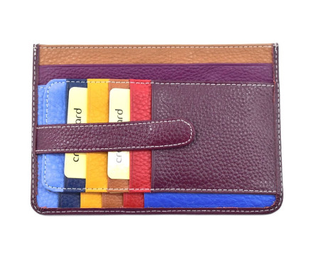 Dámská/pánská kožená  dokladovka  k uložení kreditních karet a dokladů