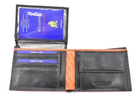 Pánská kožená peněženka z pravé kůže Harvey Miller - antracit