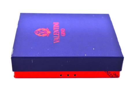 Pánská kožená peněženka z pravé kůže na šířku se zápinkou Gino Valentini