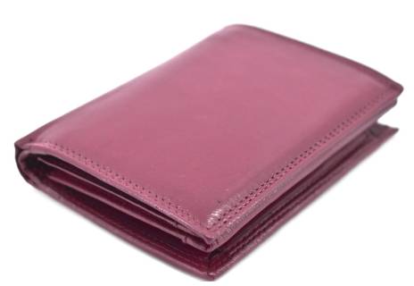 Pánská kožená peněženka z pravé kůže na výšku Arteddy - vínová