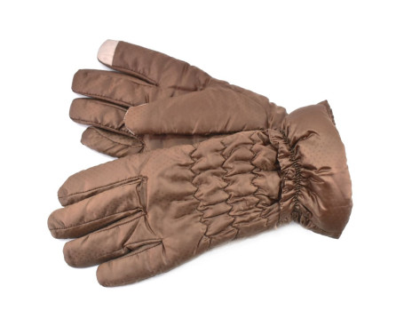 Dámské rukavice - hnědá
