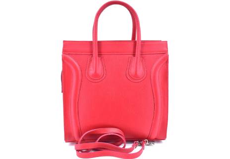 Luxusní dámská kožená kabelka Shopper