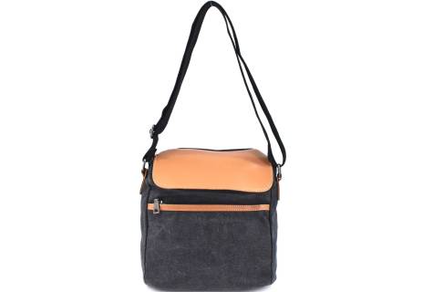 Taška crossbody černá/béžová