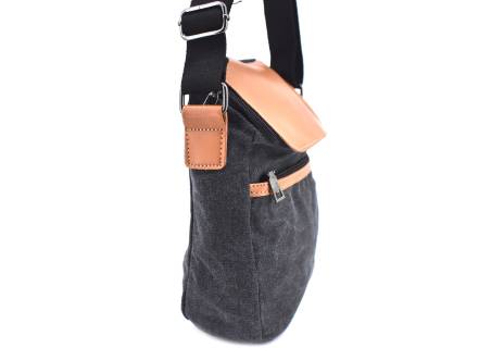 Taška crossbody černá/béžová