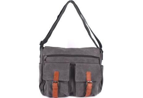 Taška přes rameno - šedá