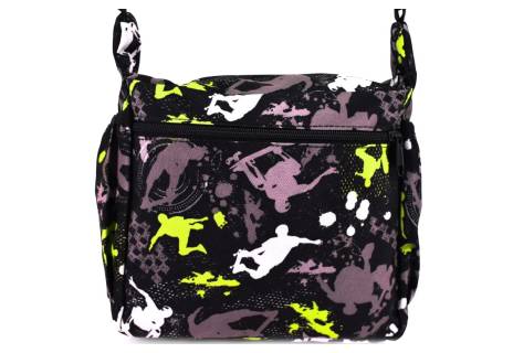 Taška přes rameno AUKING - černá