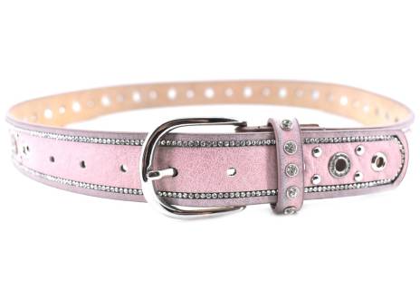 Dámský/dívčí opasek Arteddy - růžová/pudrová/100