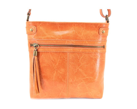 Dámská kožená kabelka crossbody Arteddy