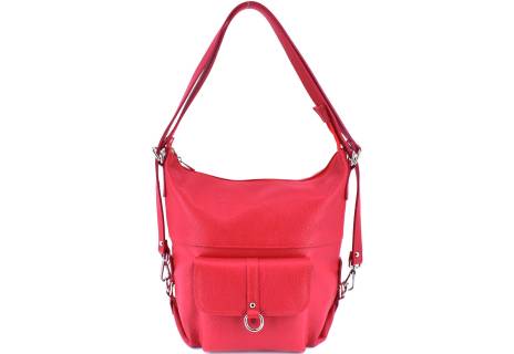 Kožená kabelka a batoh v jednom Arteddy