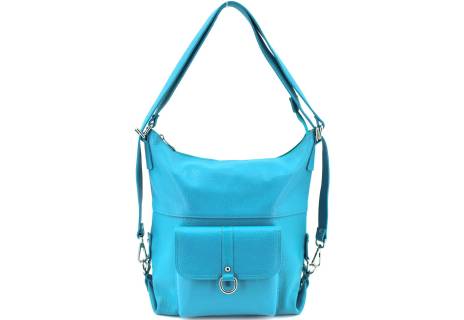 Kožená kabelka a batoh v jednom Arteddy