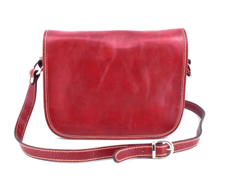 Dámská kožená kabelka crossbody Arteddy