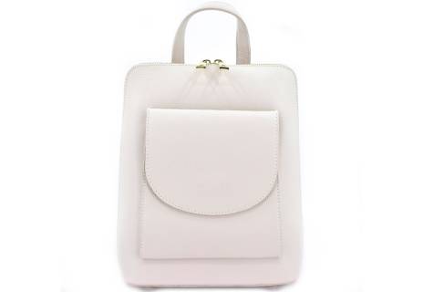 Dámský / dívčí kožený batoh a kabelka v jednom / Arteddy