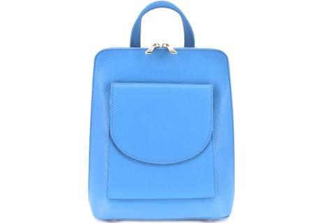 Dámský / dívčí kožený batoh a kabelka v jednom / Arteddy