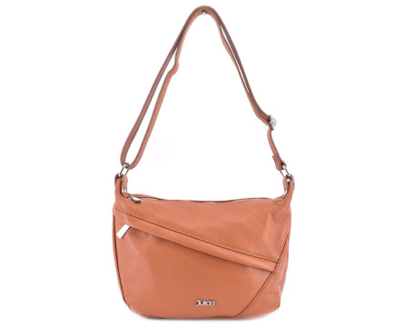 Dámská kožená kabelka crossbody Juice světle hnědá