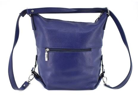 Dámská kožená kabelka a batoh v jednom Juice