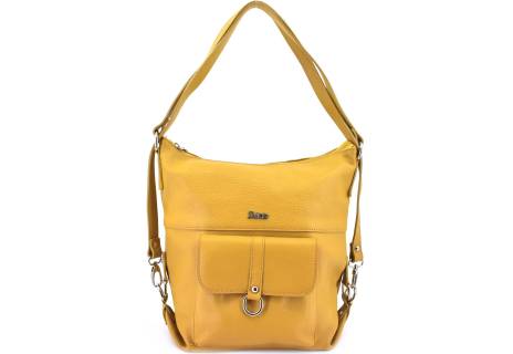 Dámská kožená kabelka a batoh v jednom Juice