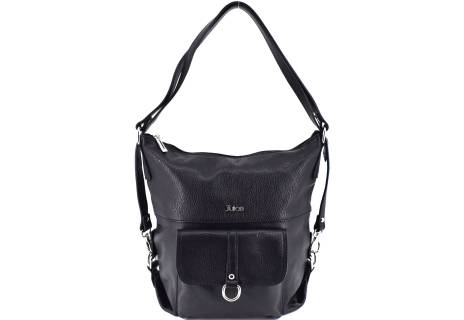 Dámská kožená kabelka a batoh v jednom Juice