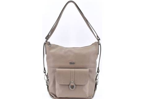 Dámská kožená kabelka a batoh v jednom Juice