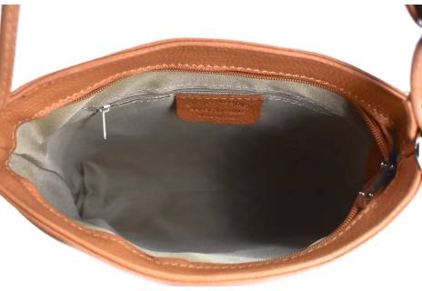 Dámská kožená kabelka crossbody Arteddy