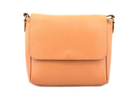 Dámská kožená kabelka crossbody s klopnou Arteddy