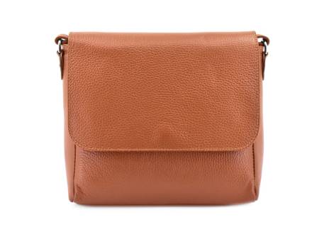 Dámská kožená kabelka crossbody s klopnou Arteddy