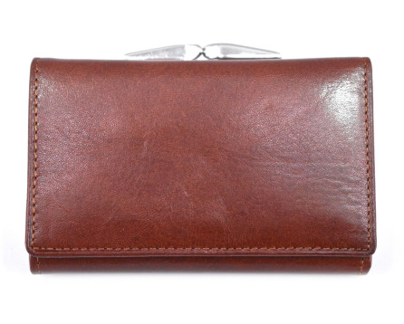 Dámská kožená peněženka Arteddy - hnědá