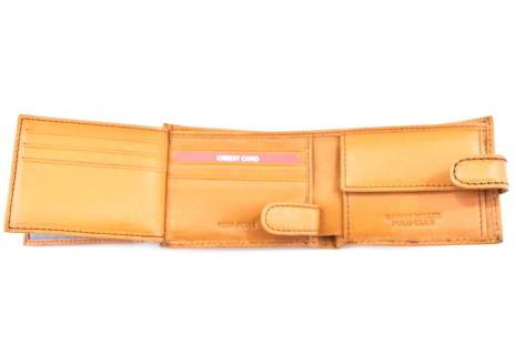 Pánská kožená peněženka Polo Club