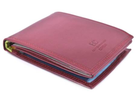 Pánská kožená peněženka Coveri - vínová