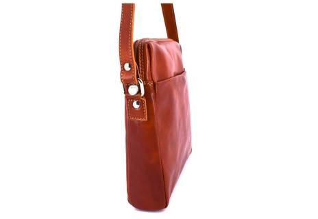 Kožená taška přes rameno crossbody