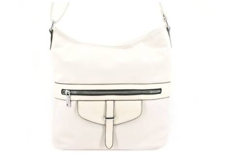 Dámská kabelka crossbody - krémová