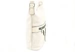 Dámská kabelka crossbody - krémová