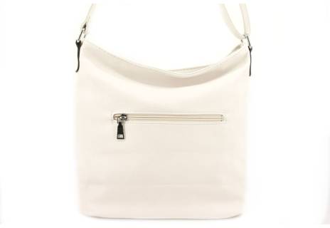 Dámská kabelka crossbody - krémová