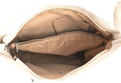 Dámská kabelka crossbody - krémová