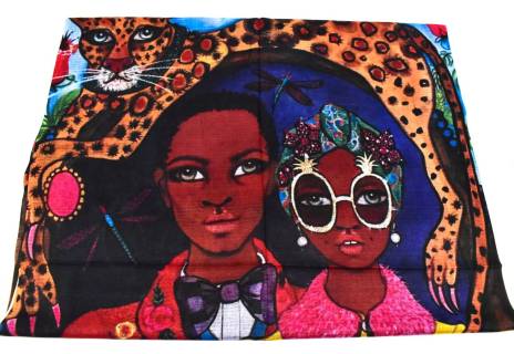 Dámský šátek - vícebarevný