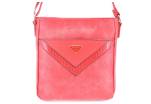 Dámská kabelka crossbody - červená
