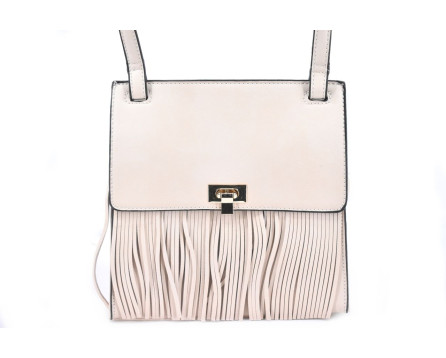 Dámská kabelka crossbody - krémová