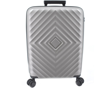 Cestovní kufr skořepinový PP - (L) 90l šampaň