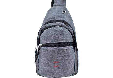 Taška přes rameno šedá