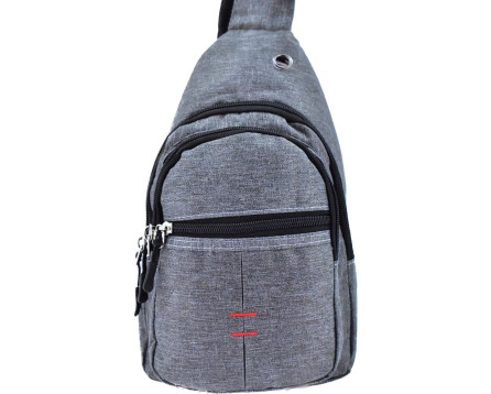 Taška přes rameno šedá