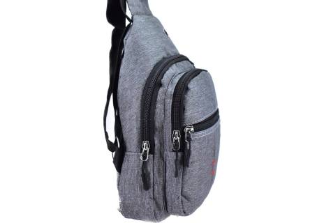 Taška přes rameno šedá