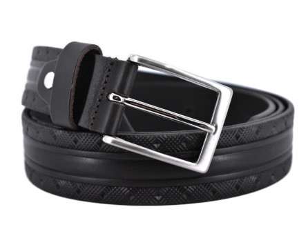 Kožený opasek - tmavě hnědá