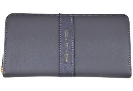 Dámská peněženka - tmavě šedá