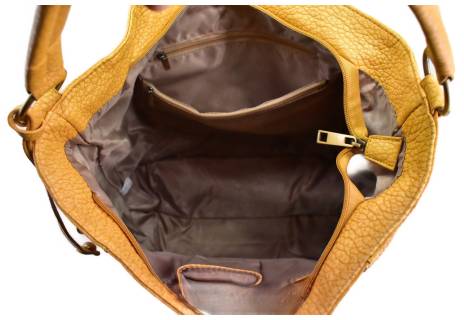 Dámská kabelka - hořčicová