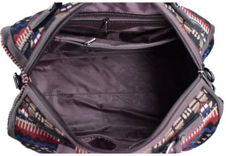 Dámská kabelka - tmavě hnědá